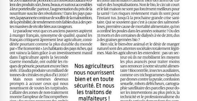 « Produire et protéger » : les limites de la production bio en France « Produire et protéger » : les limites de la production bio en France
