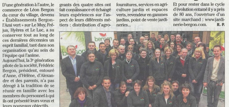 L’avenir en famille pour les Établissements Bergon